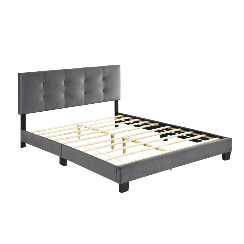 Mobilier de chambre en bois massif capitonné