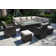 10 - Person Patio Conversation Sets with Cushions