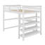 Lit mezzanine double avec tablettes et bureau-1835368698