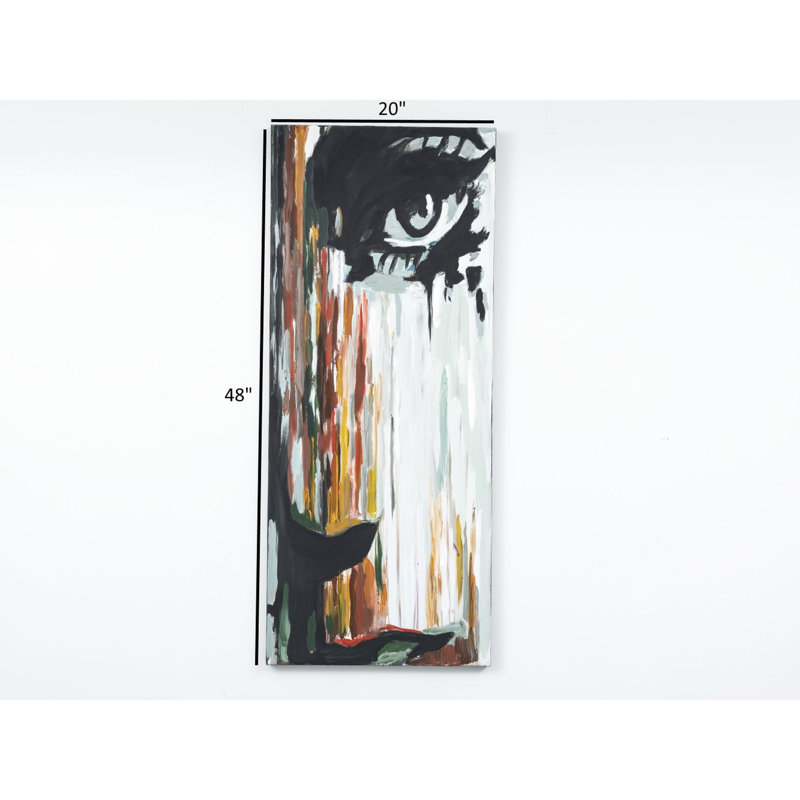 47 po x 19 po, peinture murale grise sans cadre - œuvre d'art peinte à la main 19,27 art et décor attrayant