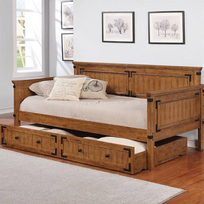 Lit de jour simple Rustic Honey