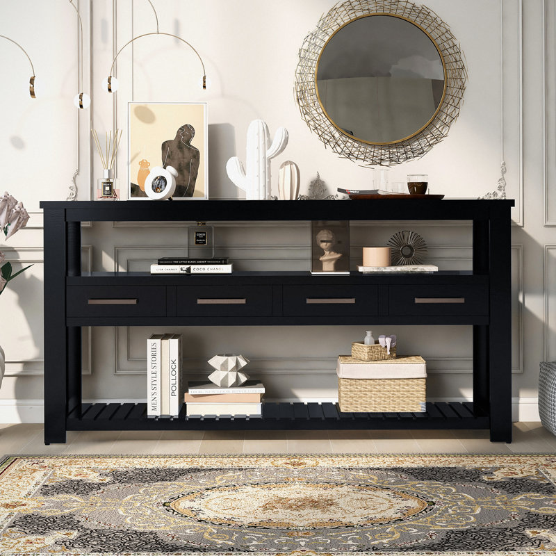Console 61,5 po Chaplin, Noir