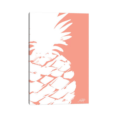 Modern Pineapple II 1 Piece Wrapped Canvas Wall Art