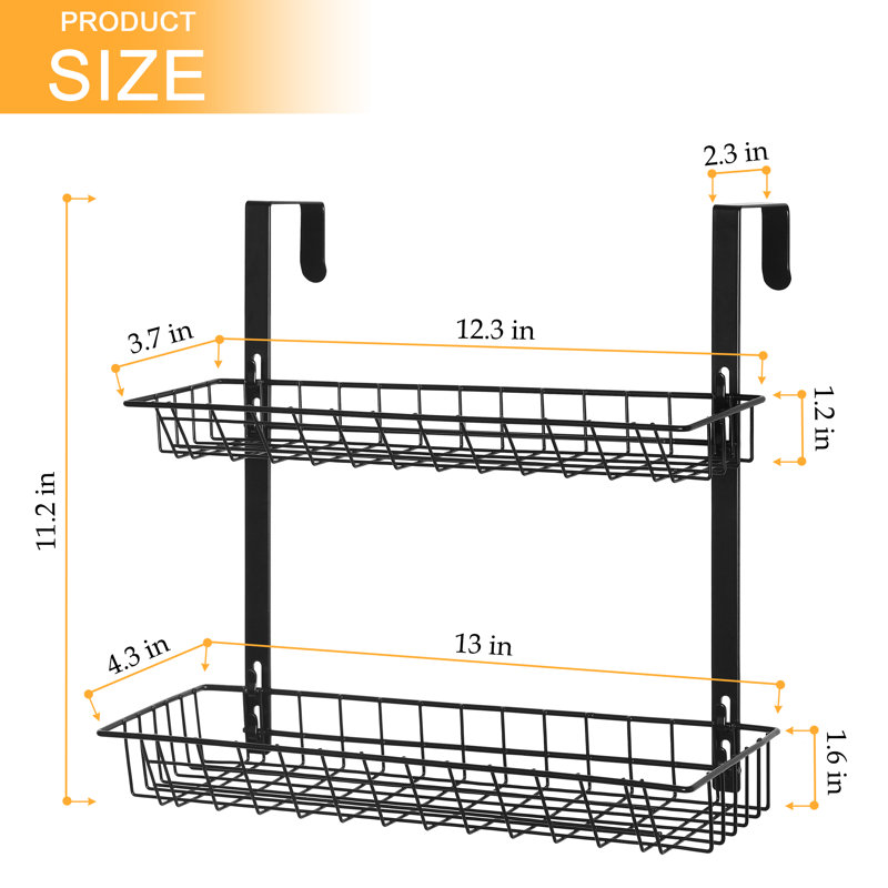 Julion Wall Organizer with Wall Baskets
