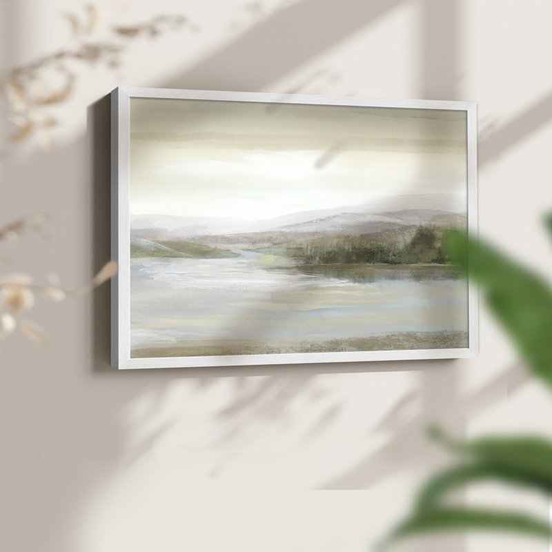 The Cove - Reproduction encadrée - Restickable, H 8 po x l 10 po, Blanc