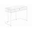Bureau d'ordinateur, bureau personnel, ordinateur portable, tiroirs de rangement, travail, métal, contemporain, moderne