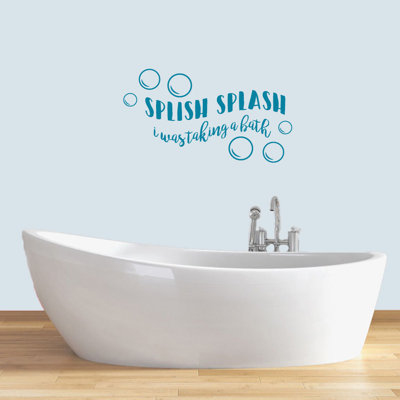 Décalcomanie murale splish splash