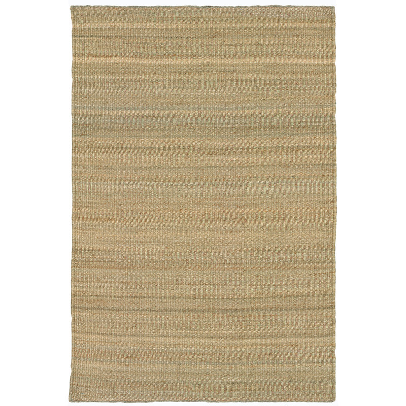 Saket Hand Loomed Area Rug in Natural Tan, Rectangle 3'6" x 5'6"