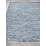 Tranquility flatweave Wool/Mohair Beige Area Rug