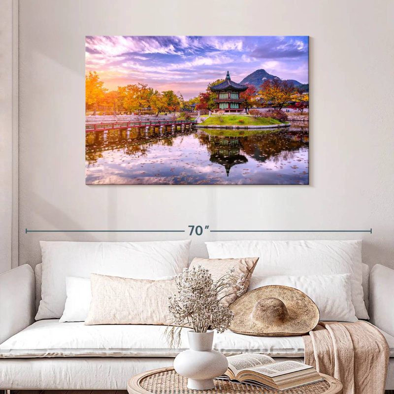 Lilie Hyangwonjeong Pavilion, 30" H x 45" W