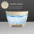 59'' Freestanding Soaking Solid Surface Bathtub Stone Resin Bath Tub with Overflow, Pop-up Drain, Milk-Coffee-137451231