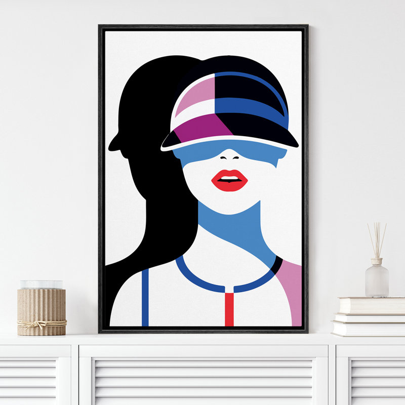 Fashion Girl, Black, 24" H x 16" W
