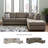 Jasmen Upholstered L-Shaped Sectional-90630159-90630160
