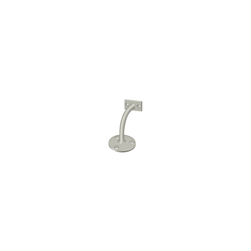 3.25" Projection Light Duty Hand Rail Bracket, Brushed Nickel