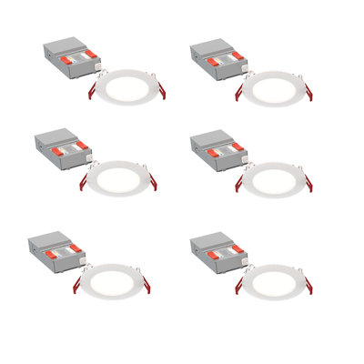 Ensemble d'éclairage encastré 4 "Ultra Slim