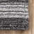 Panitz Hand Tufted Multi Striped Shaggy Gray/Brown Area Rug-986681218