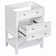 Ensemble de meuble-lavabo simple 23,6 po avec plateau en bois manufacturé Sherla