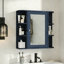 Armoire de rangement murale de salle de bain avec miroir-130833395