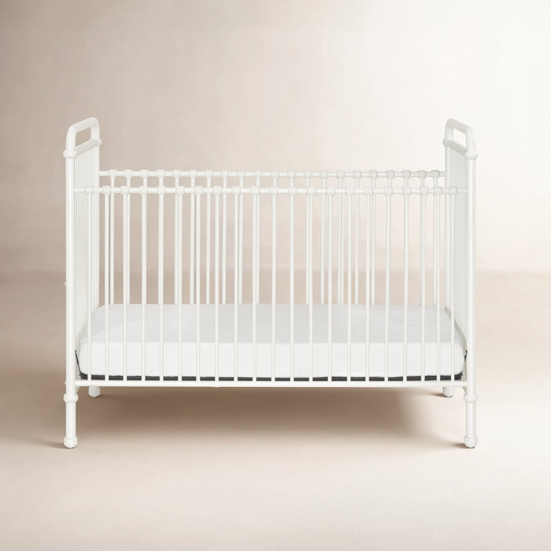 Abigail 3-in-1 Convertible Crib, Washed White