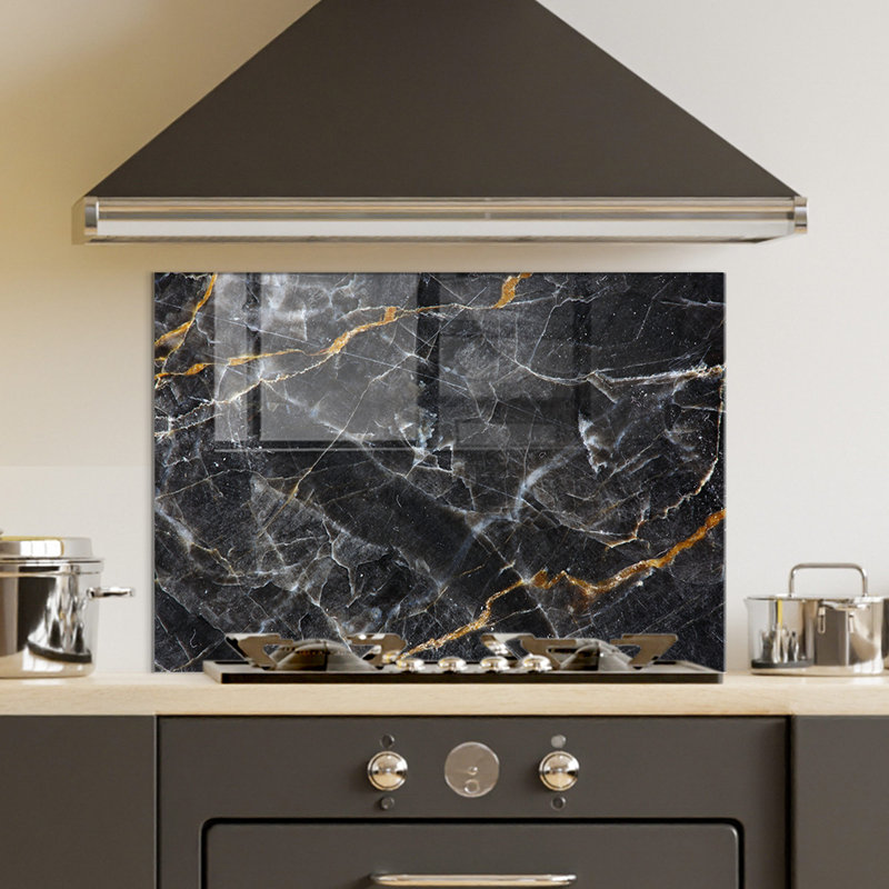 No Frame Painting on Glass, 70 H x 100 W cm