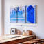 Architecture «Chefchaouen Blue City Wall Art» sur toile-99188261