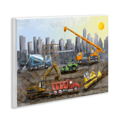  "Construction Camions" par Brett Blumenthal