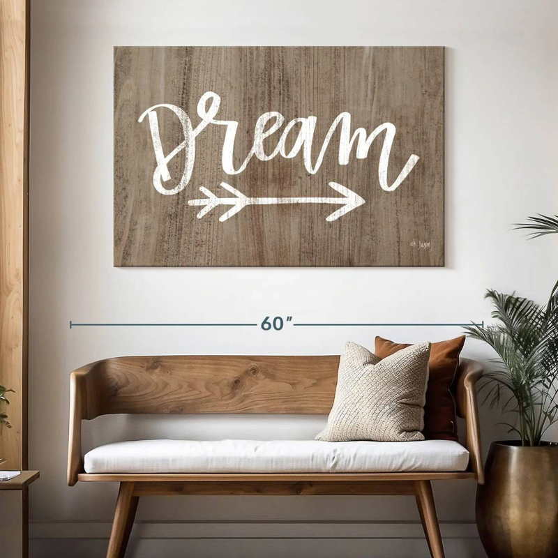 Tergel Dream Sign, 32" H x 48" W