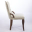Chaise de salle à manger en velours avec garniture touffetée à la main-1506630235