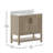 36" Bathroom Vanity with Undermount Sink and Open Storage Shelf-1322415085-1322415086