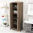 Wooden Bathroom Cabinet with Adjustable Shelves-1022011065