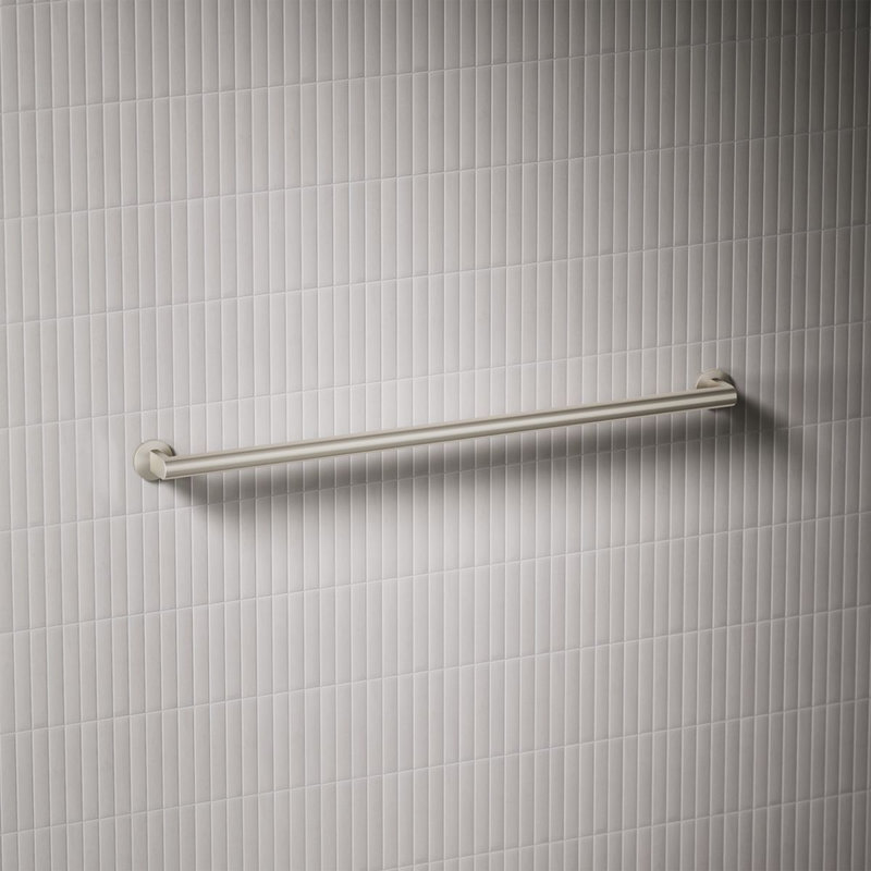 Components In Grab Bar, Vibrant Brushed Nickel, 36" W