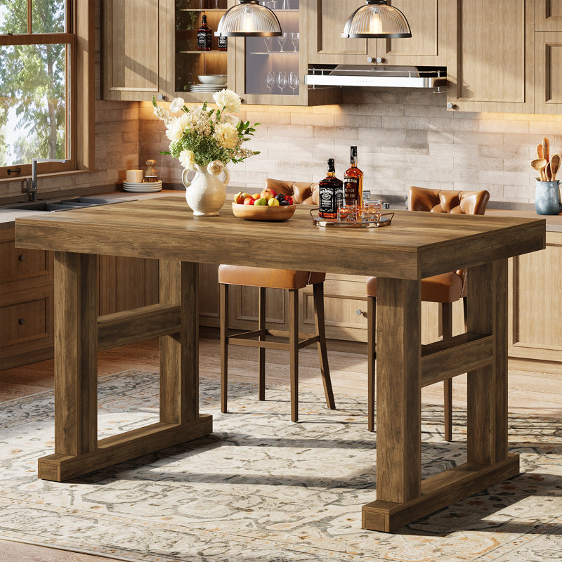 63-inch Counter Height Dining Table