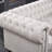 Chesterfield Sofa In Linen Fabric
