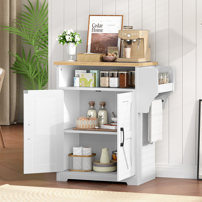 Îlot de cuisine avec rangement Coffee Bar