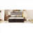 Platform Bed For Bedroom, Brown Finish Solid Wood Queen Size With Multi-Functional Storage