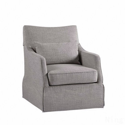 Skirted Swivel Recliner Chair