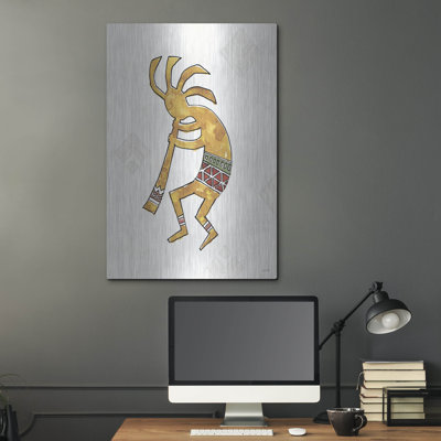 Southwest Flair 3' by Anne Tavoletti Metal Wall Art