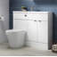 Fusion Fitted Furniture - Avola 3 Piece Toilet & Basin Unit-1192672251-1081359333