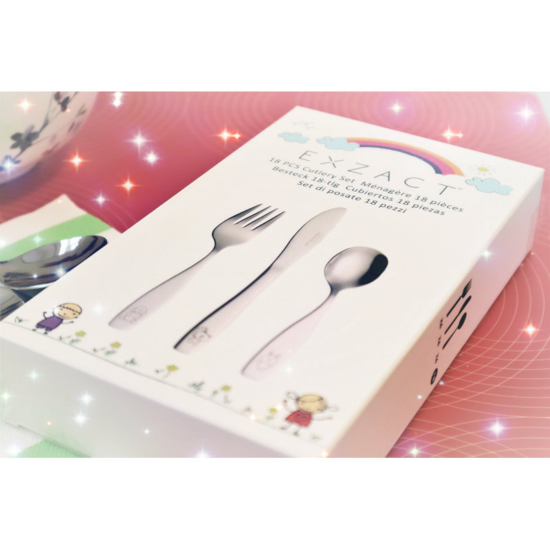 Childrens Cutlery 18 Piece Cutlery Set, Service for 6