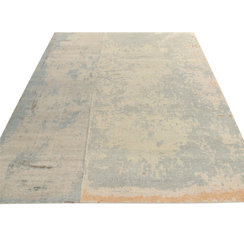 One-of-a-Kind Rectangle 9'1" X 11'10" Hand Knotted Area Rug
