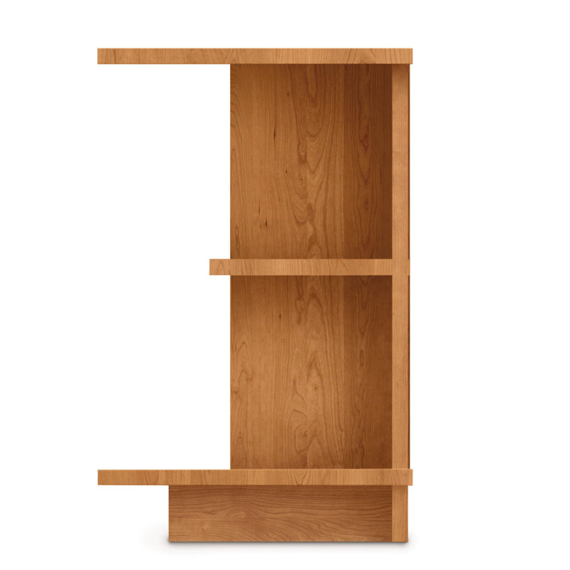 Mansfield Solid Wood Nightstand, Natural Cherry