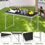 Matamoras Rectangular Wood Folding Outdoor Camping Table , 120cm cm W 60cm cm D-590363098