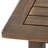 Outdoor Gray Wood Table - 14.57 Inches Deep, 19.15 Wide, 19.78 High For Coastal Backyard Accent High, Deep-609064877