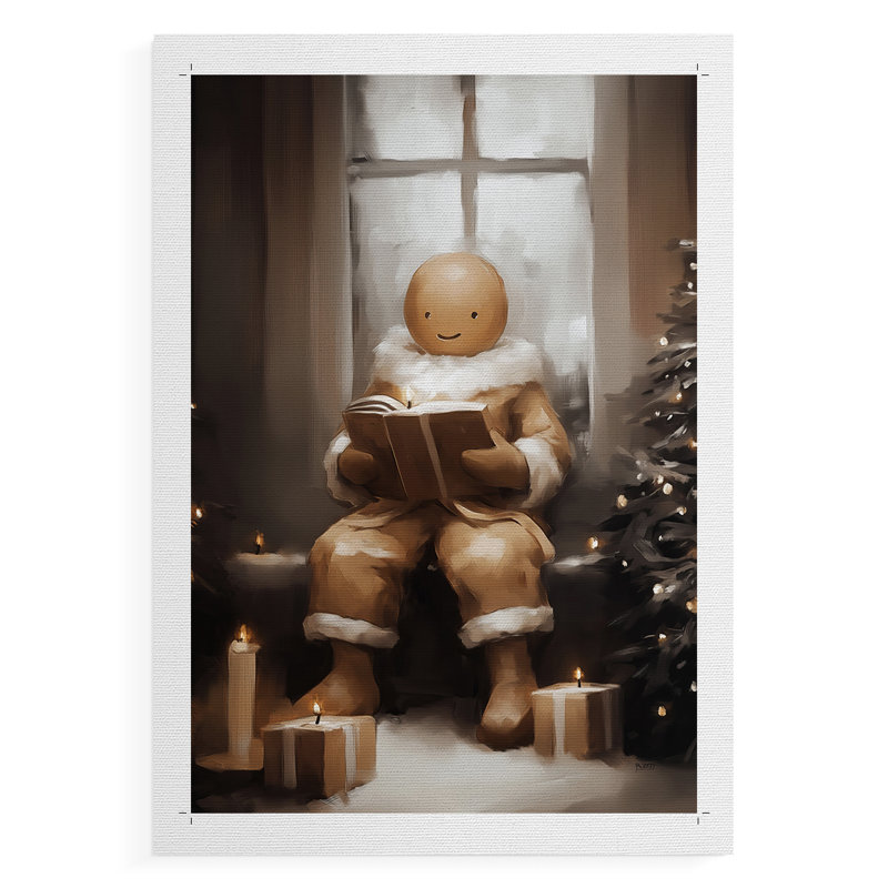 Art des Fêtes de Noël - série 2-CCXCIV - impression sur toile seulement - NON-CADRE, H 27 po x l 18 po