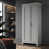 Grey/Oak selected