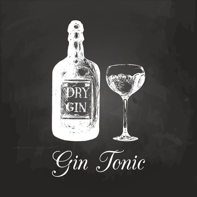 Traditional Cocktail - Wrapped Canvas Print, 30cm H x 30cm W x 3.8cm D