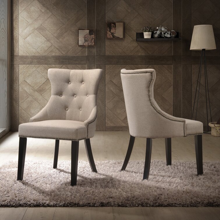 Haslett Tufted Side Chair Set 