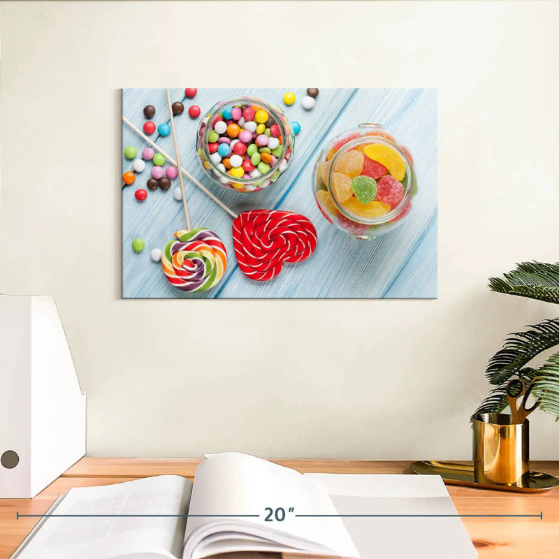 Vibrant Sweets, 8" H x 12" W