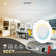 Panel Downlight 4'' Selectable Color Temperature Dimmable Air-Tight IC Rated LED Canless Recessed Lighting Kit