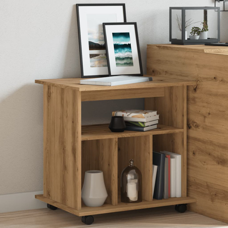 Arienna End Table, Artisan Oak